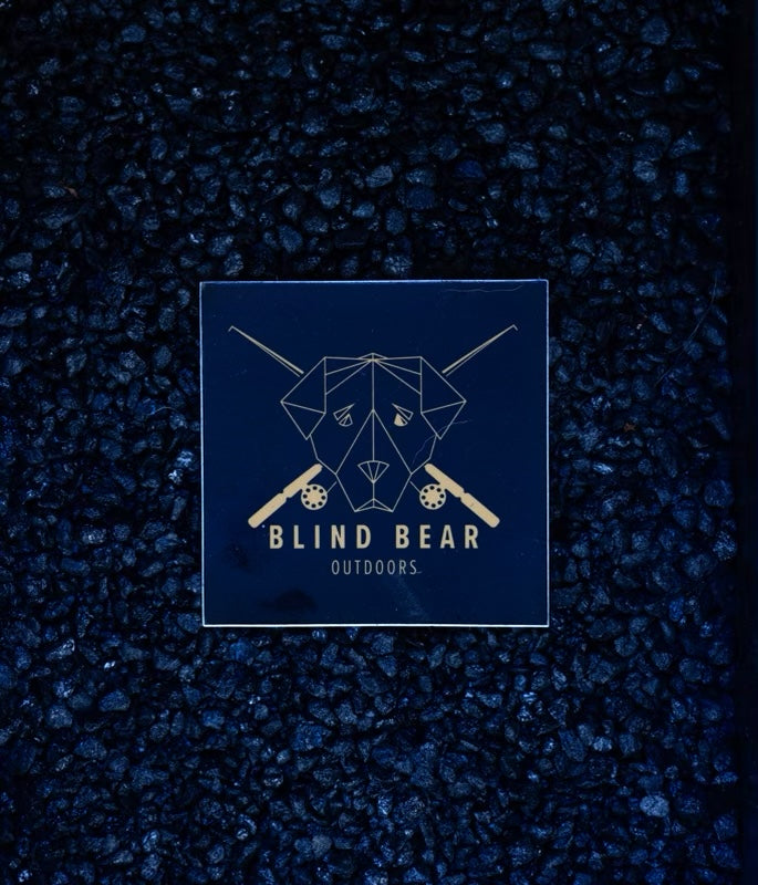 BBO Angling Gold Sticker