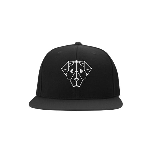 Brand Hat Black, White Logo