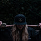 Angling Hat Black, Gold Logo