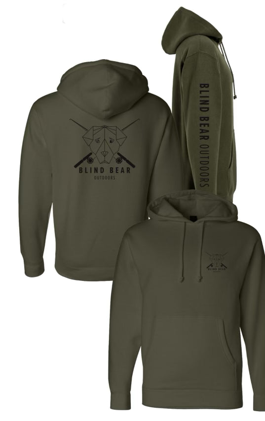 Heavyweight Angling Hoodie - Unisex